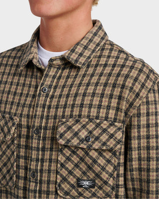 Quiksilver Mercury Sandstrokes Short Sleeve Shirt - Elmwood
