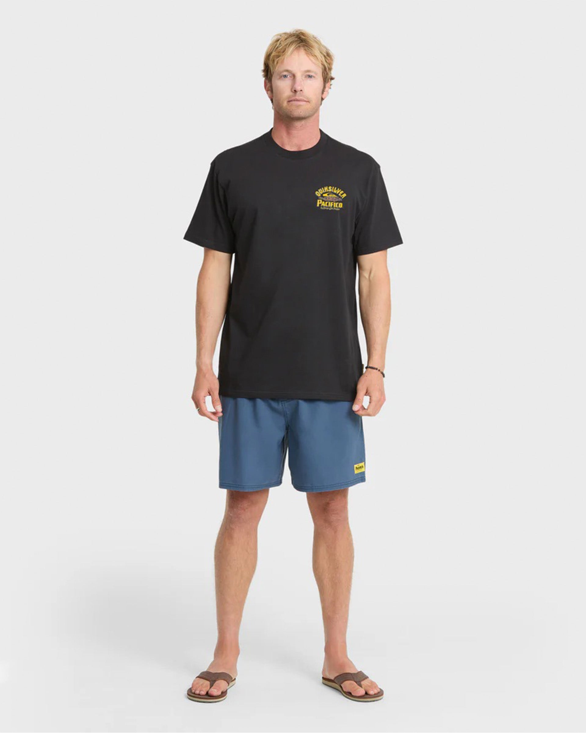 Pacifico Signage S/S T-Shirt - Black