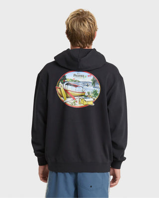 Quiksilver Pacifico Sayulita Cruising Pullover Hoodie - Phantom