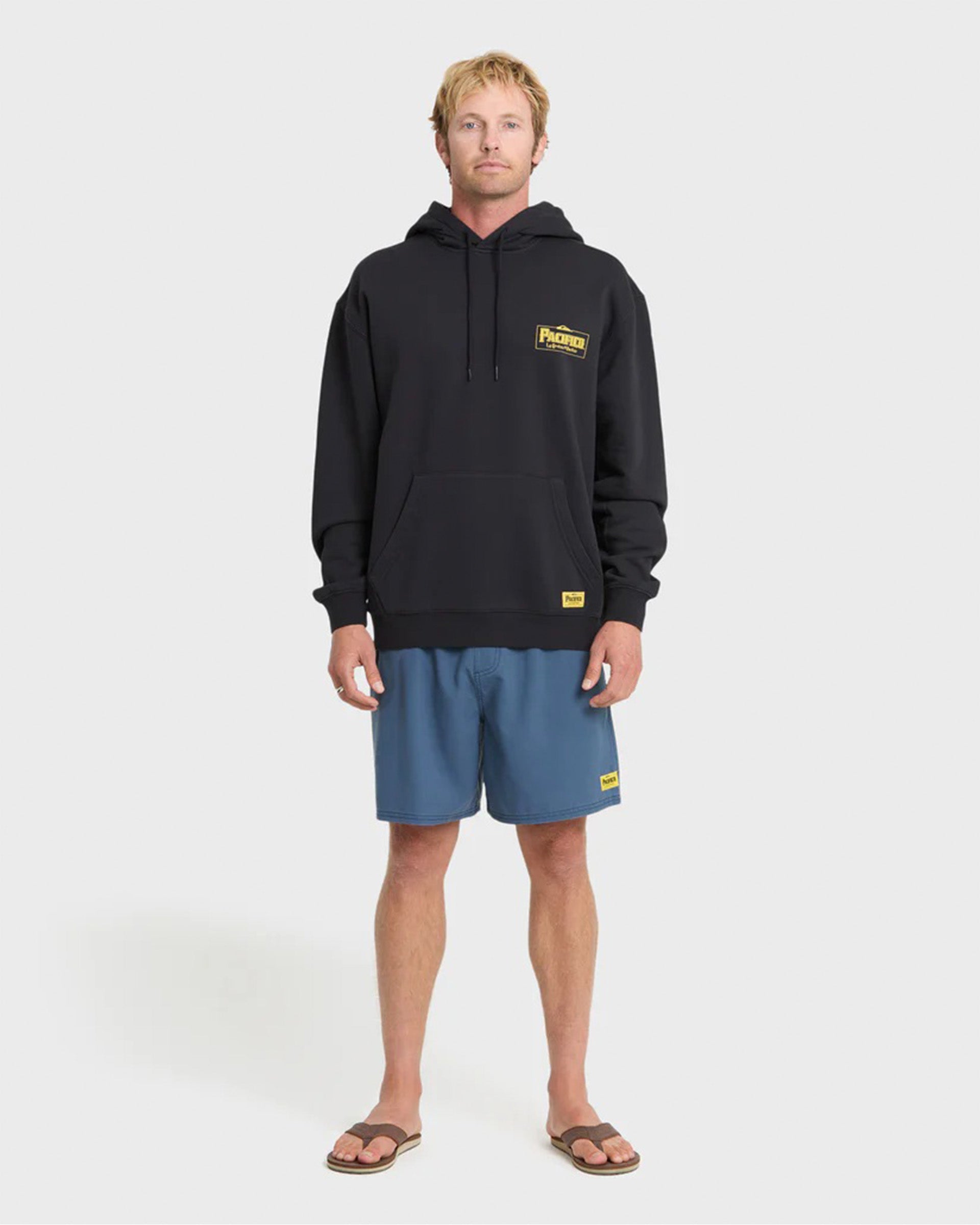 Quiksilver Pacifico Sayulita Cruising Pullover Hoodie - Phantom