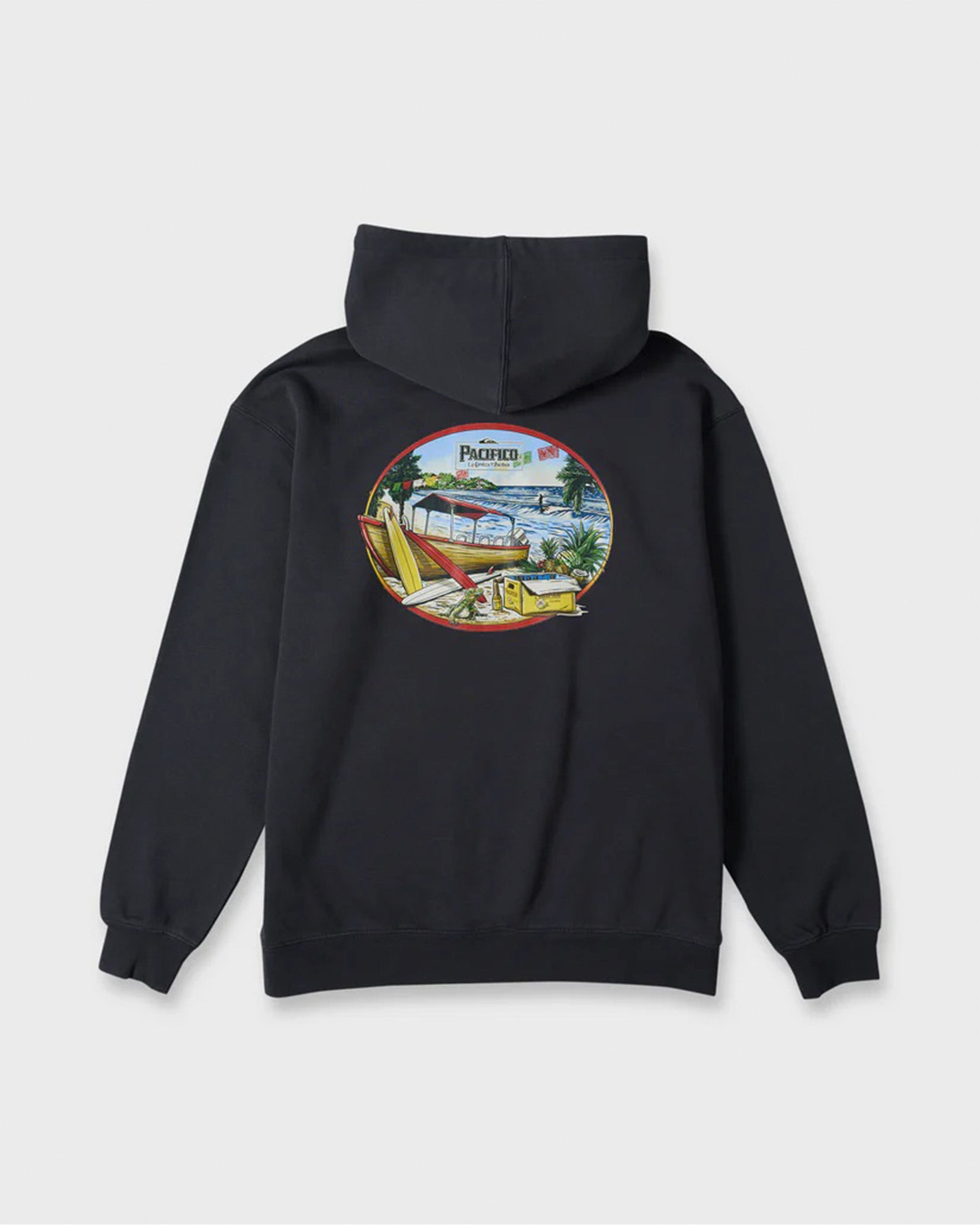 Quiksilver Pacifico Sayulita Cruising Pullover Hoodie - Phantom
