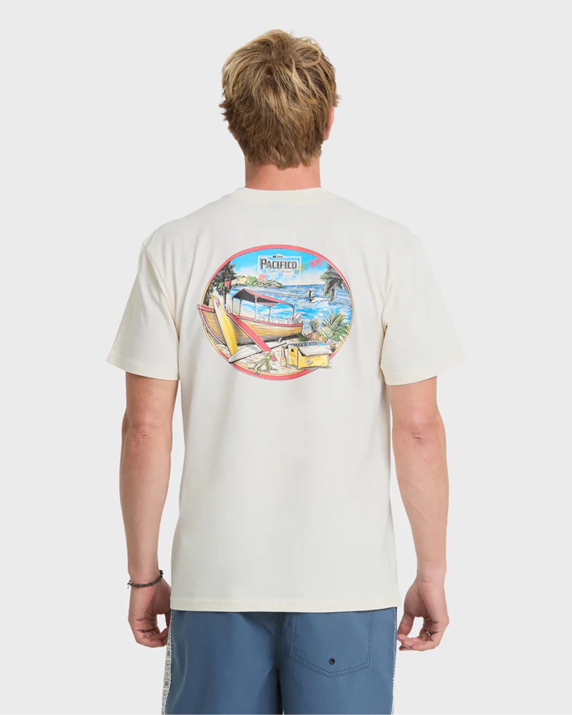 Pacifico Sayulita Cruising S/S T-Shirt - Tofu