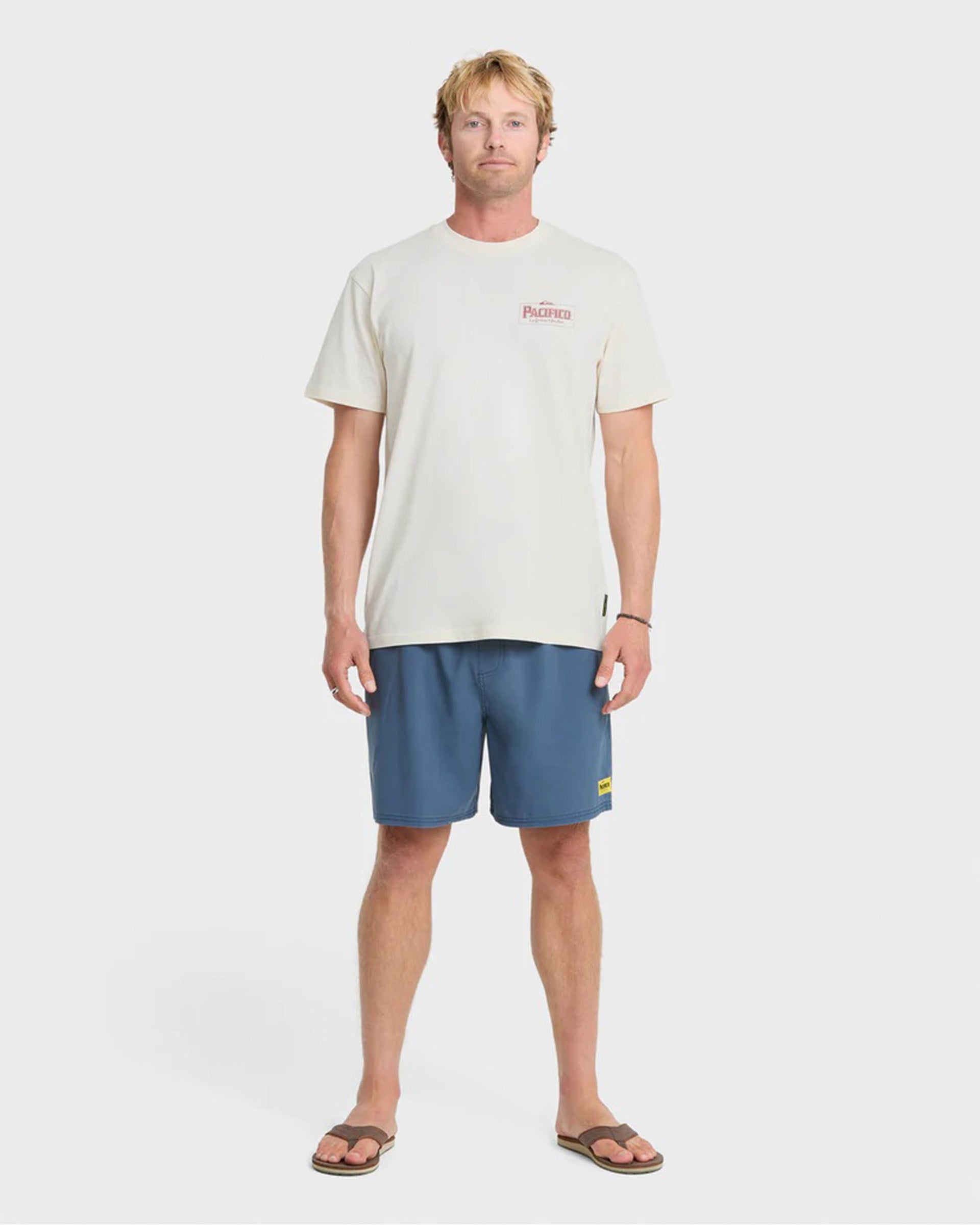 Pacifico Sayulita Cruising S/S T-Shirt - Tofu