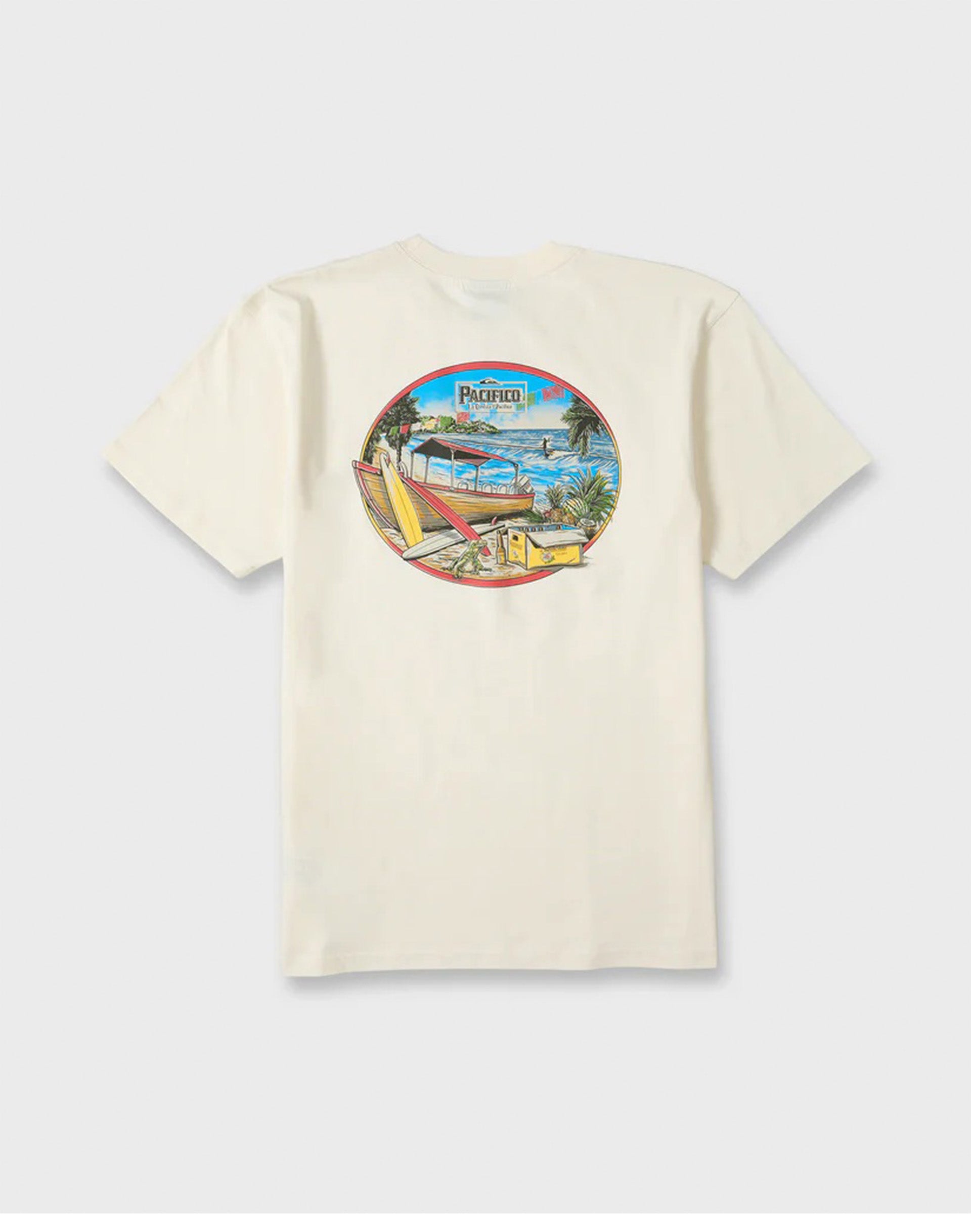 Pacifico Sayulita Cruising S/S T-Shirt - Tofu