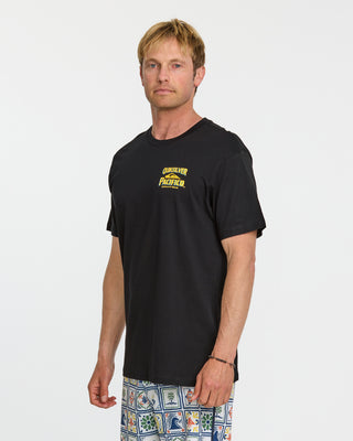 Quiksilver x Pacifico Signage Short Sleeve T-Shirt - Black