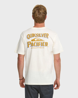 Quiksilver x Pacifico Signage Short Sleeve T-Shirt - Tofu
