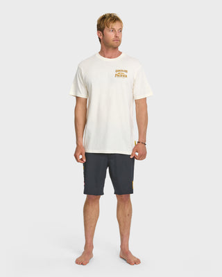 Quiksilver x Pacifico Signage Short Sleeve T-Shirt - Tofu