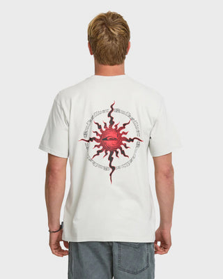 Quiksilver Solaris Mercury Short Sleeve T-Shirt - Lunar