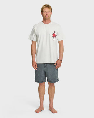 Quiksilver Solaris Mercury Short Sleeve T-Shirt - Lunar