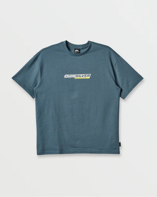Quiksilver Speedway Heavy Weight Short Sleeve T-Shirt - Orion Blue