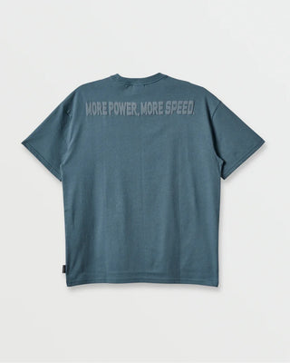 Quiksilver Speedway Heavy Weight Short Sleeve T-Shirt - Orion Blue