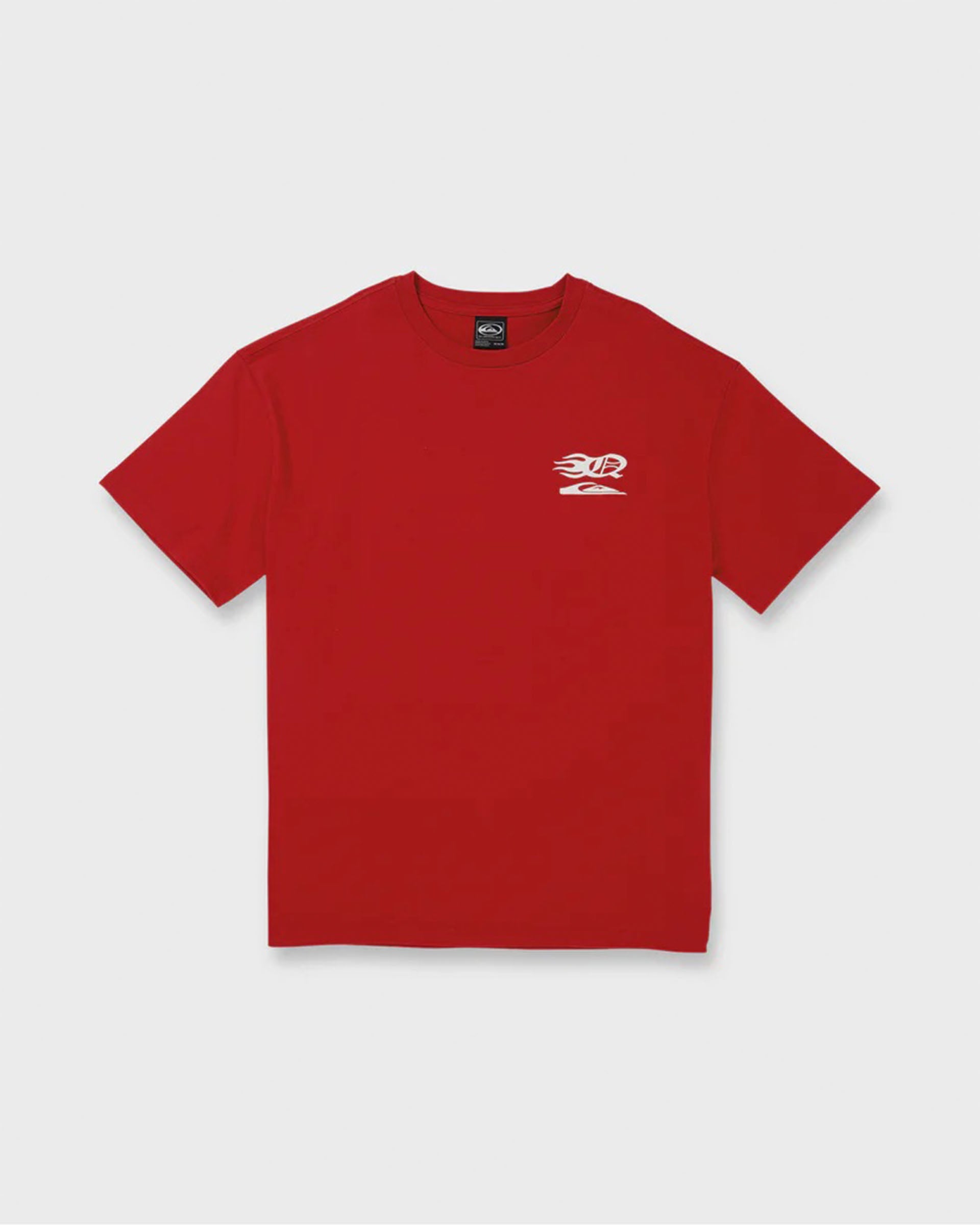 Quiksilver Stacked Mercury Short Sleeve T-Shirt - Salsa