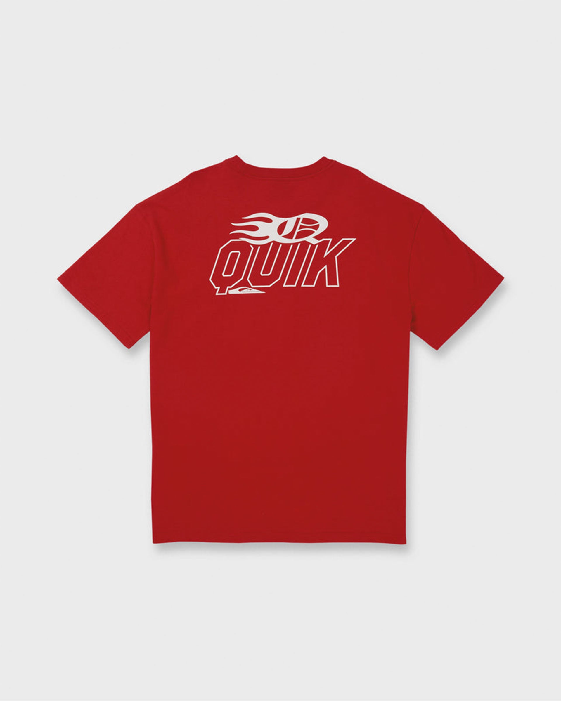 Quiksilver Stacked Mercury Short Sleeve T-Shirt - Salsa