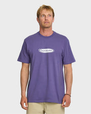 Quiksilver Star Crawler Short Sleeve T-Shirt - Monarch Purple