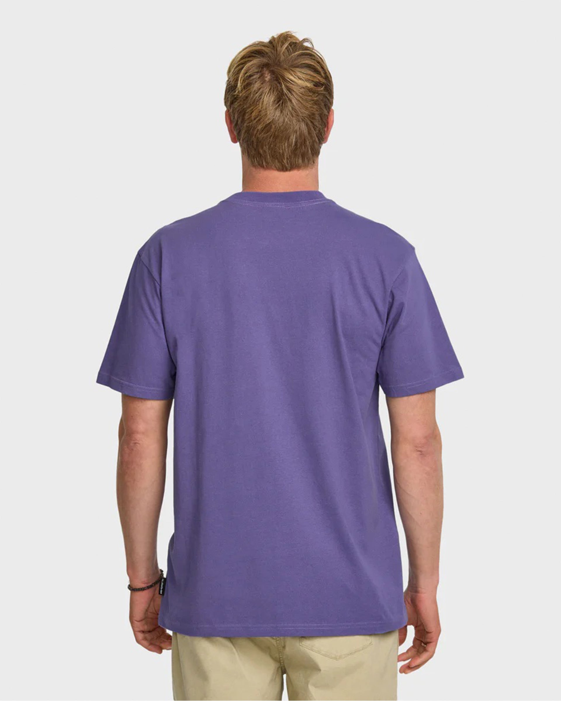 Quiksilver Star Crawler Short Sleeve T-Shirt - Monarch Purple