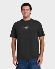 Quiksilver Stretch Tribal Mercury Short Sleeve T-Shirt - Black