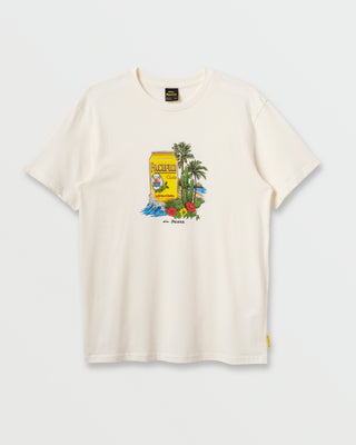 Quiksilver x Pacifico Sunstroke Short Sleeve T-Shirt - Tofu