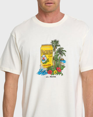 Quiksilver x Pacifico Sunstroke Short Sleeve T-Shirt - Tofu