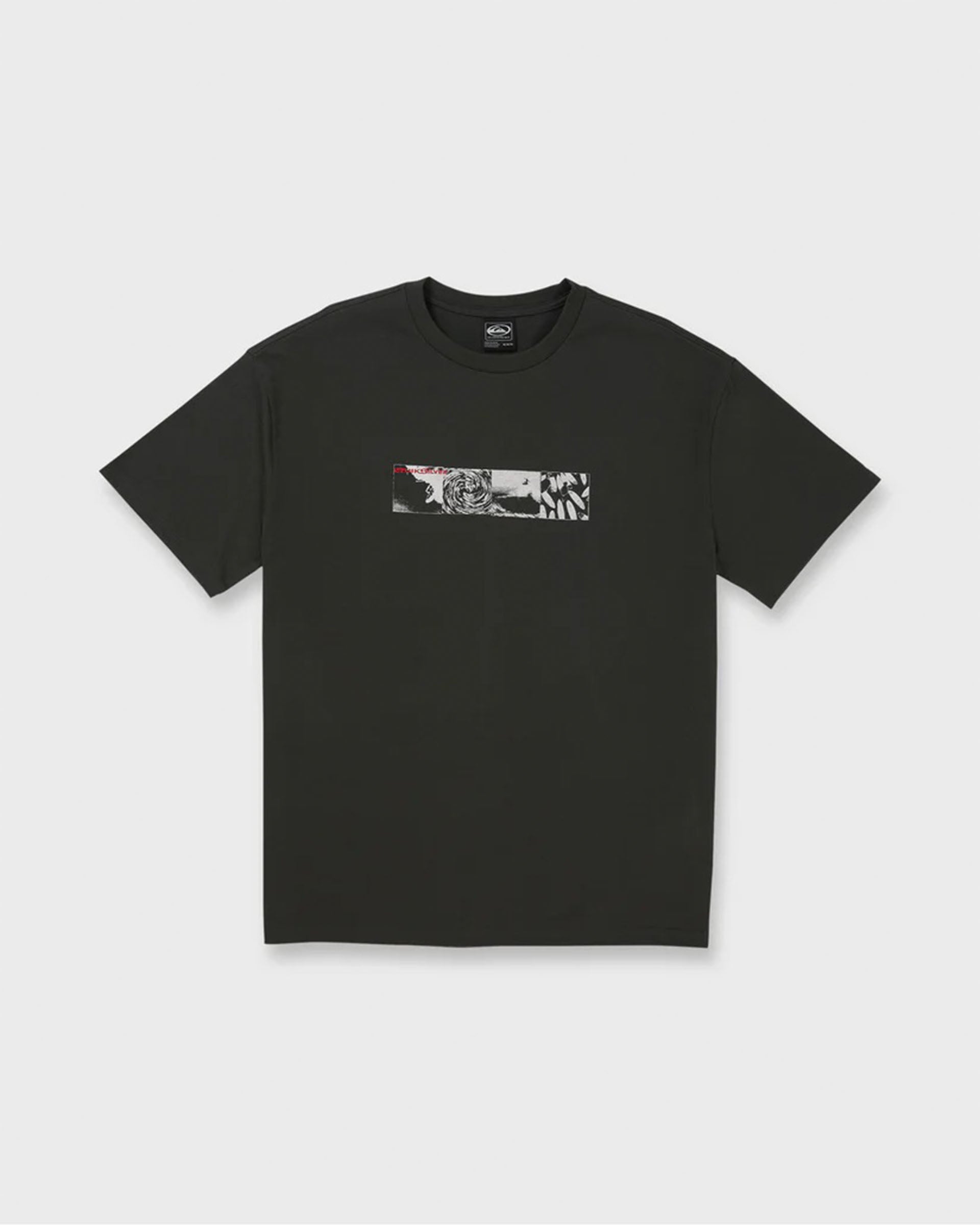 Quiksilver Vortex Mercury Oversized Heavyweight Short Sleeve T-Shirt - Phantom