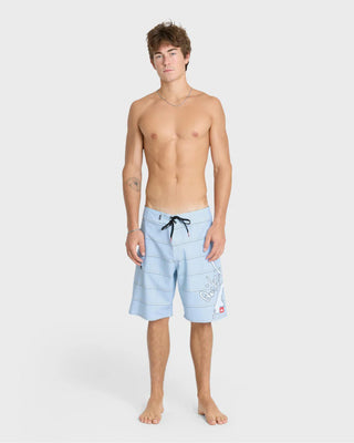 Quiksilver Young Guns Steelhead 21" Boardshorts - Skyway