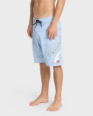 Quiksilver Young Guns Steelhead 21" Boardshorts - Skyway