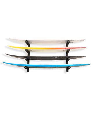 Quadruple Stack Surfboard Wall Rack