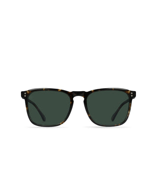 Raen Wiley Sunglasses - Brindle Tortoise/Green Polarized