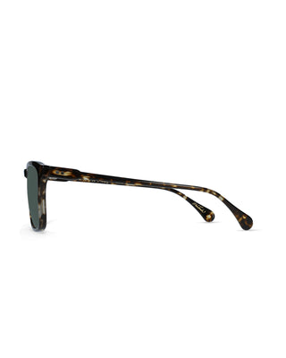 Raen Wiley Sunglasses - Brindle Tortoise/Green Polarized