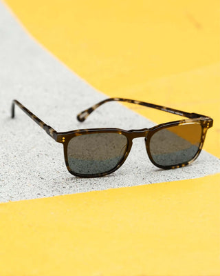 Raen Wiley Sunglasses - Brindle Tortoise/Green Polarized