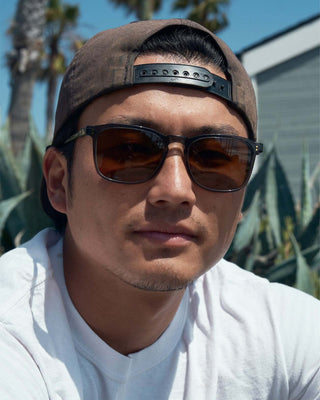 Raen Wiley Sunglasses - Slate/Vibrant Brown Polarized