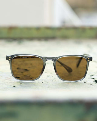 Raen Wiley Sunglasses - Slate/Vibrant Brown Polarized