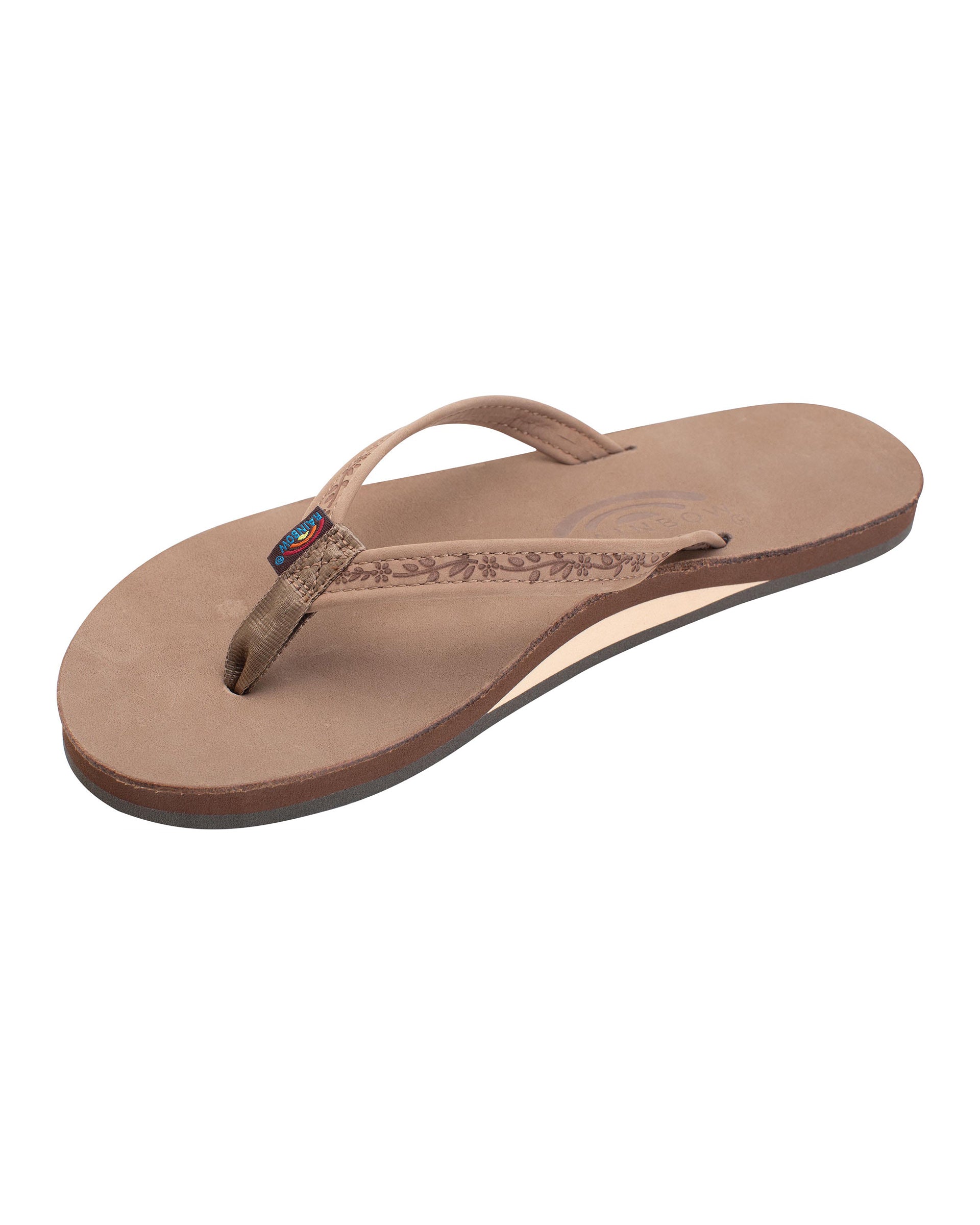 Rainbow Women's Las Flores Sandals - Dark Brown