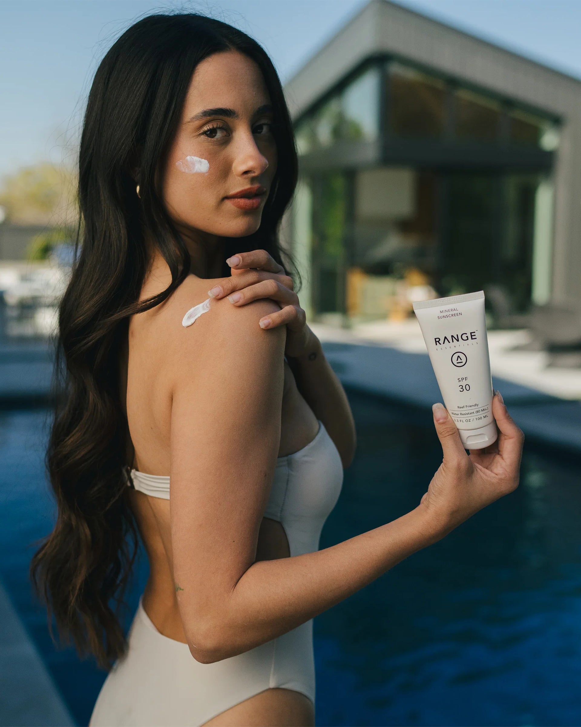 Range Essentials Unscented Mineral Sunscreen Lotion SPF 30
