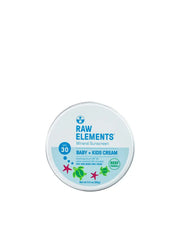 Raw Elements Baby + Kids SPF 30 Cream Zero Waste