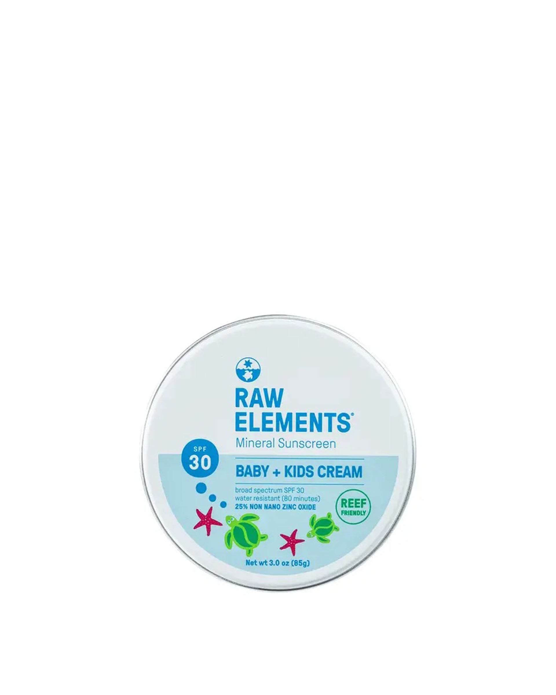 Raw Elements Baby + Kids SPF 30 Cream Zero Waste