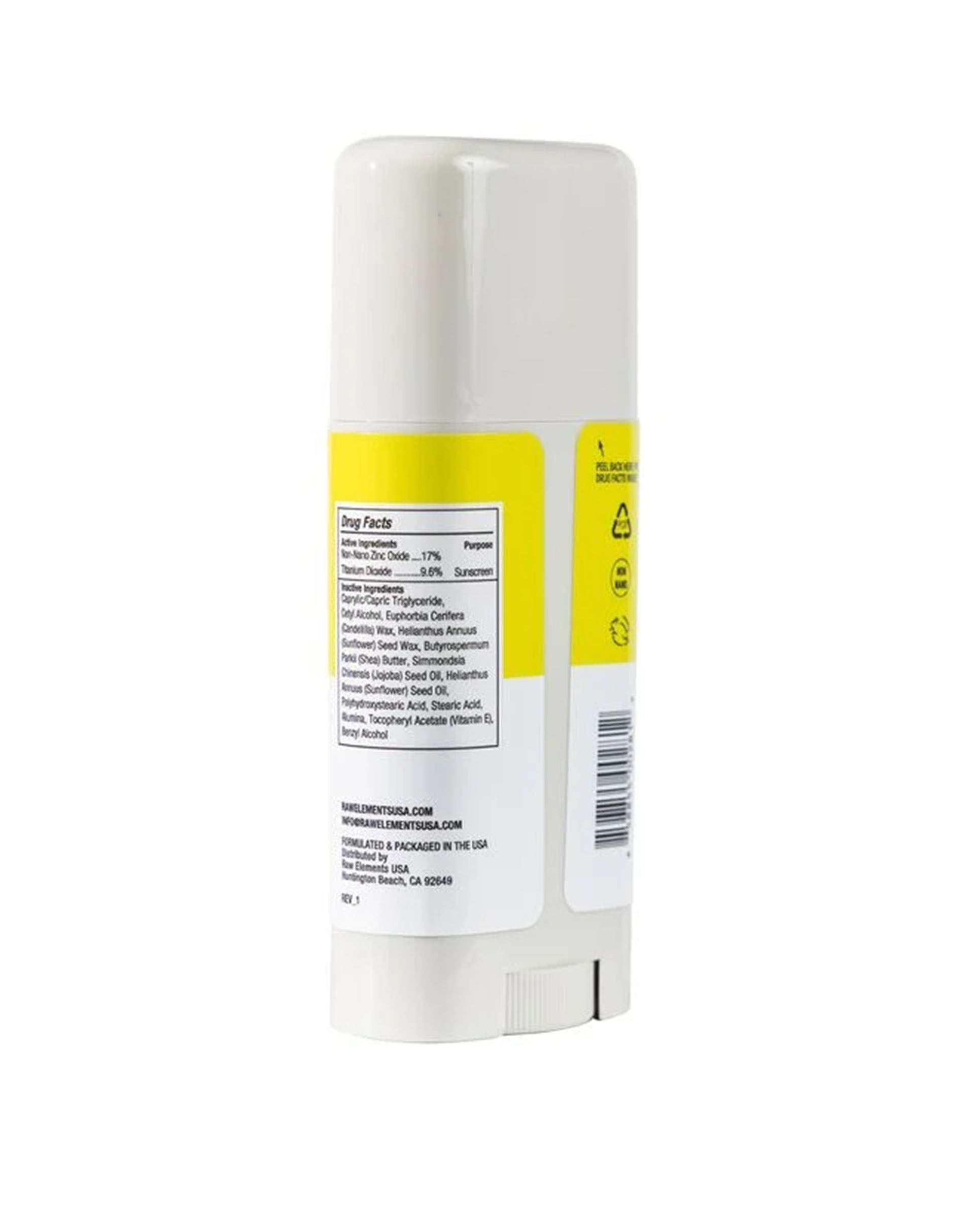 Raw Elements SPF 50 Face Stick
