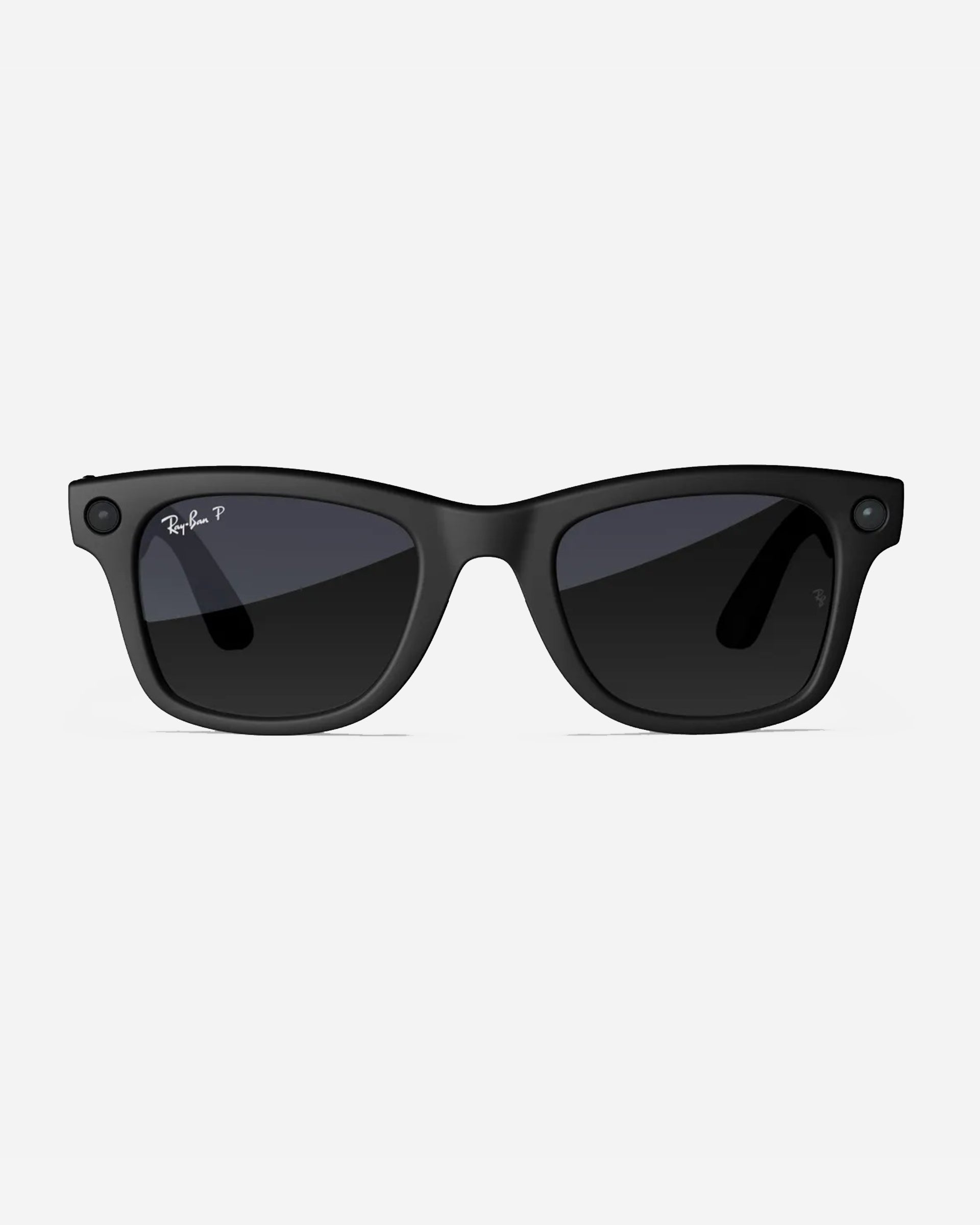 Ray-Ban X Meta Wayfarer Glasses - Matte Black/Polar Gradient Graphite