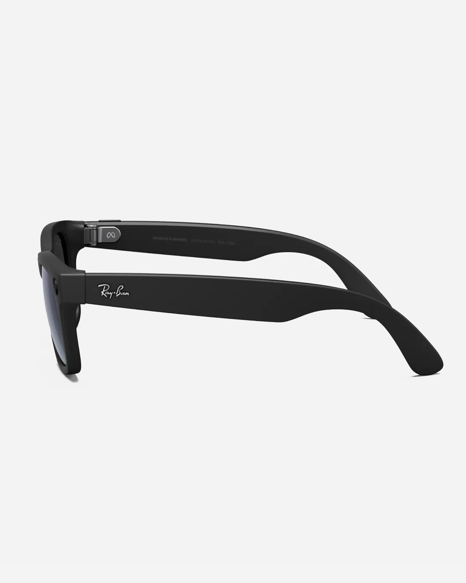 Ray-Ban X Meta Wayfarer Glasses - Matte Black/Polar Gradient Graphite