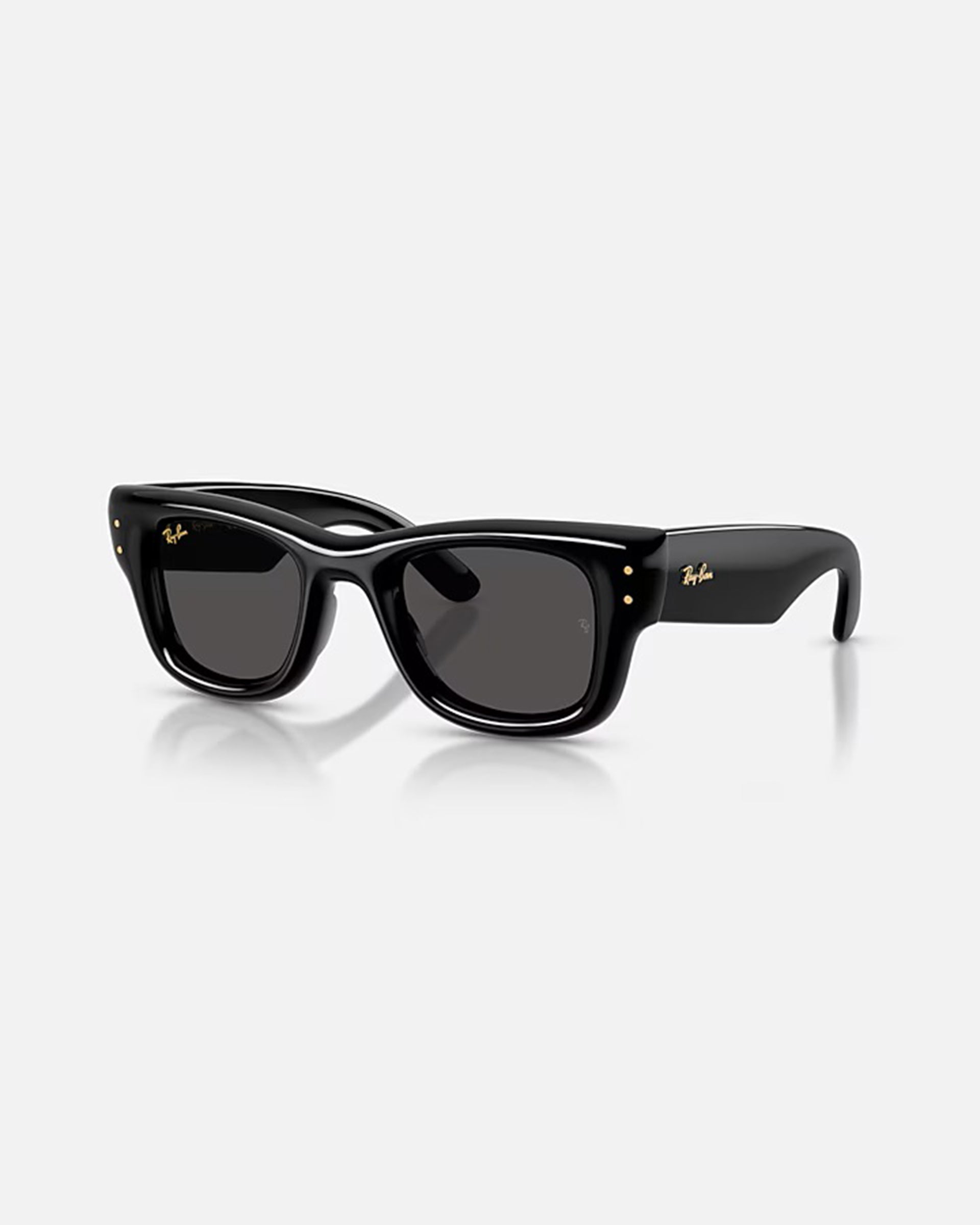 Ray-Ban Wayfarer Puffer Sunglasses - Polished Black/Ultra Black