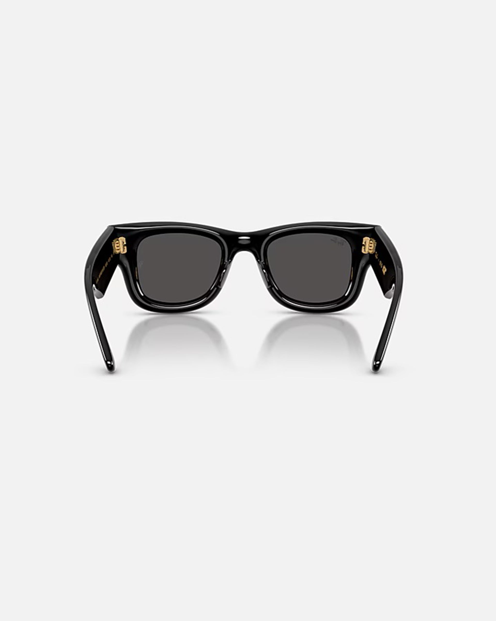 Ray-Ban Wayfarer Puffer Sunglasses - Polished Black/Ultra Black