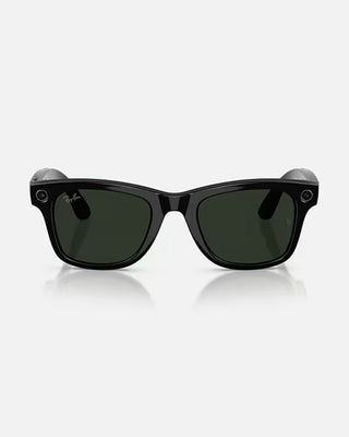 Ray-Ban Meta Wayfarer Gen 2 Sunglasses - Shiny Black/Clear Graphite Green Transitions