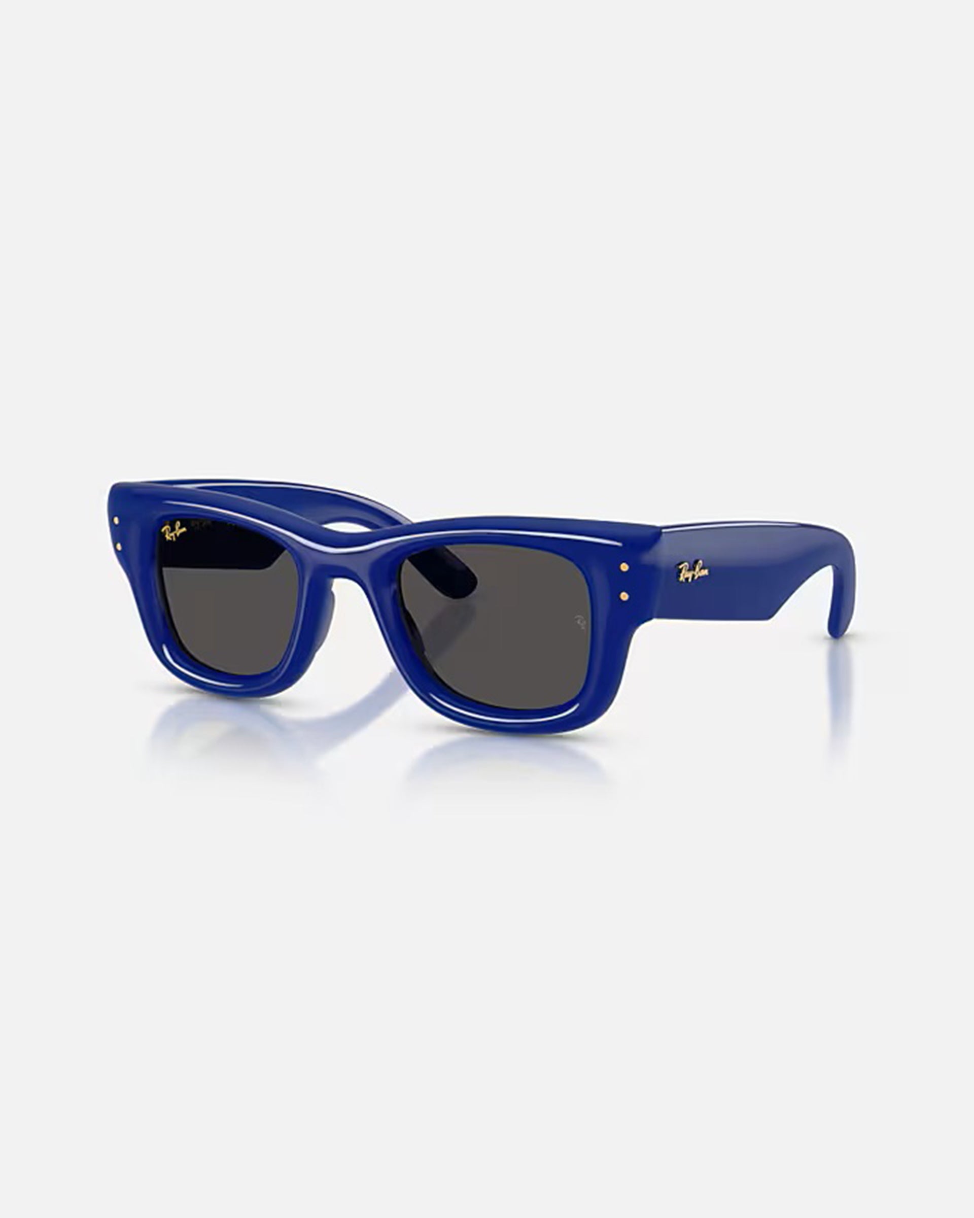 Rayban Wayfarer Puffer Sunglasses - Polished Blue/Ultra Black