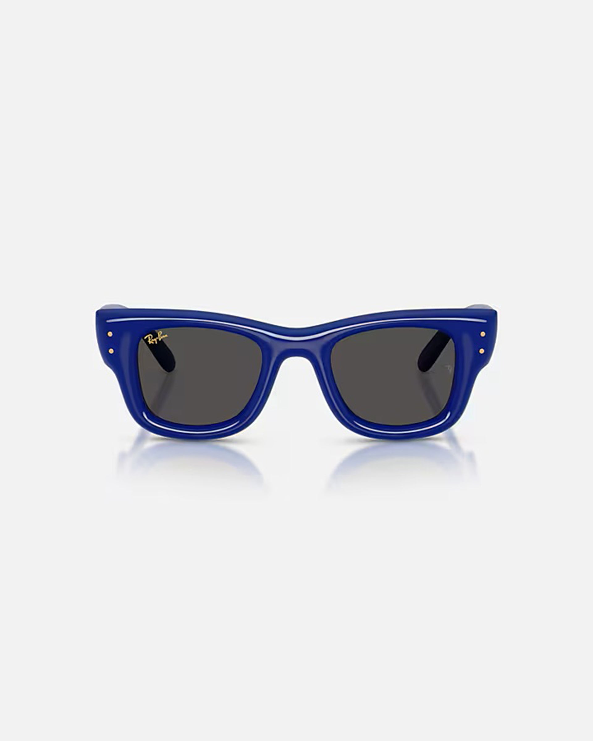 Rayban Wayfarer Puffer Sunglasses - Polished Blue/Ultra Black
