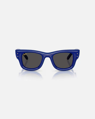Rayban Wayfarer Puffer Sunglasses - Polished Blue/Ultra Black