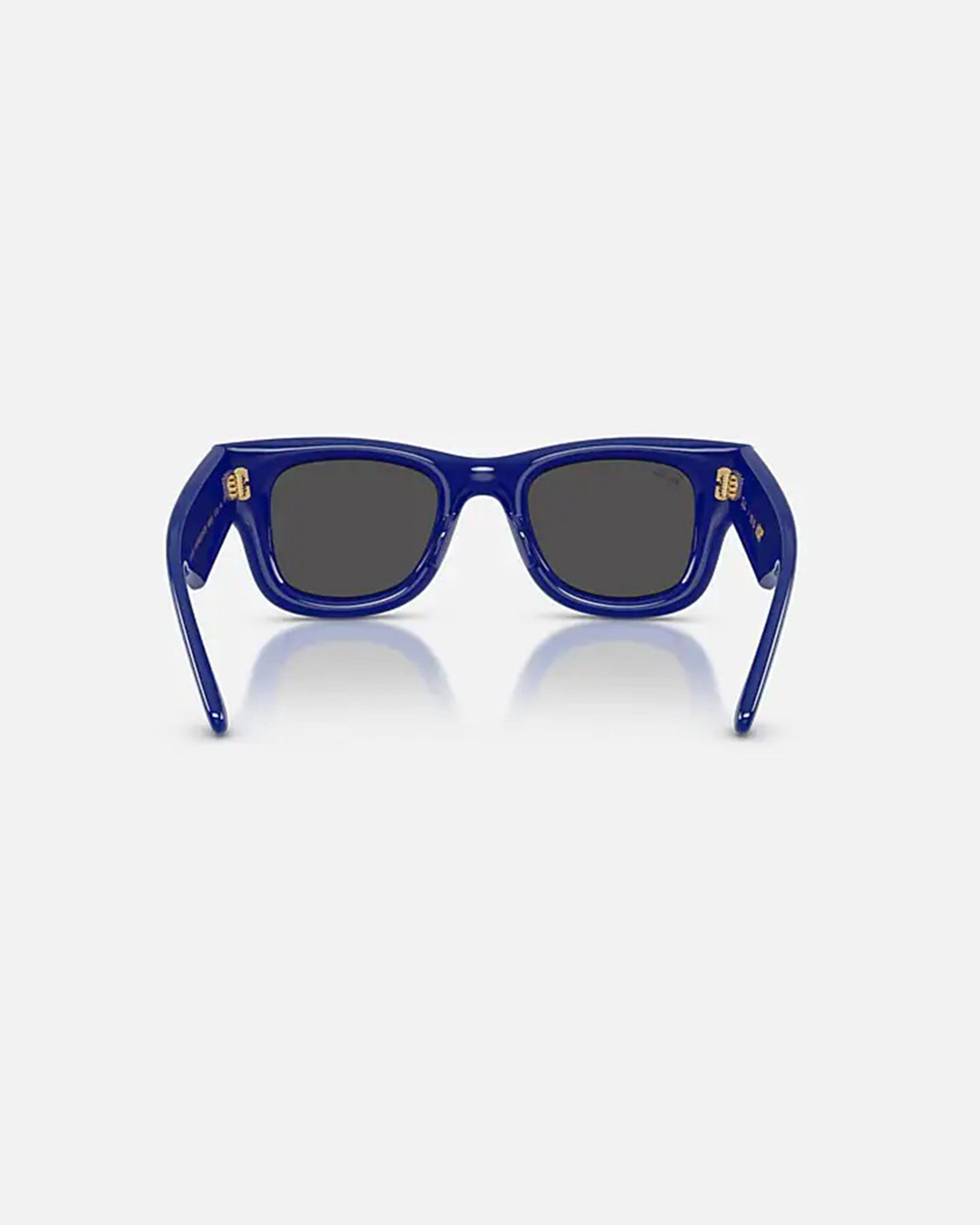 Rayban Wayfarer Puffer Sunglasses - Polished Blue/Ultra Black