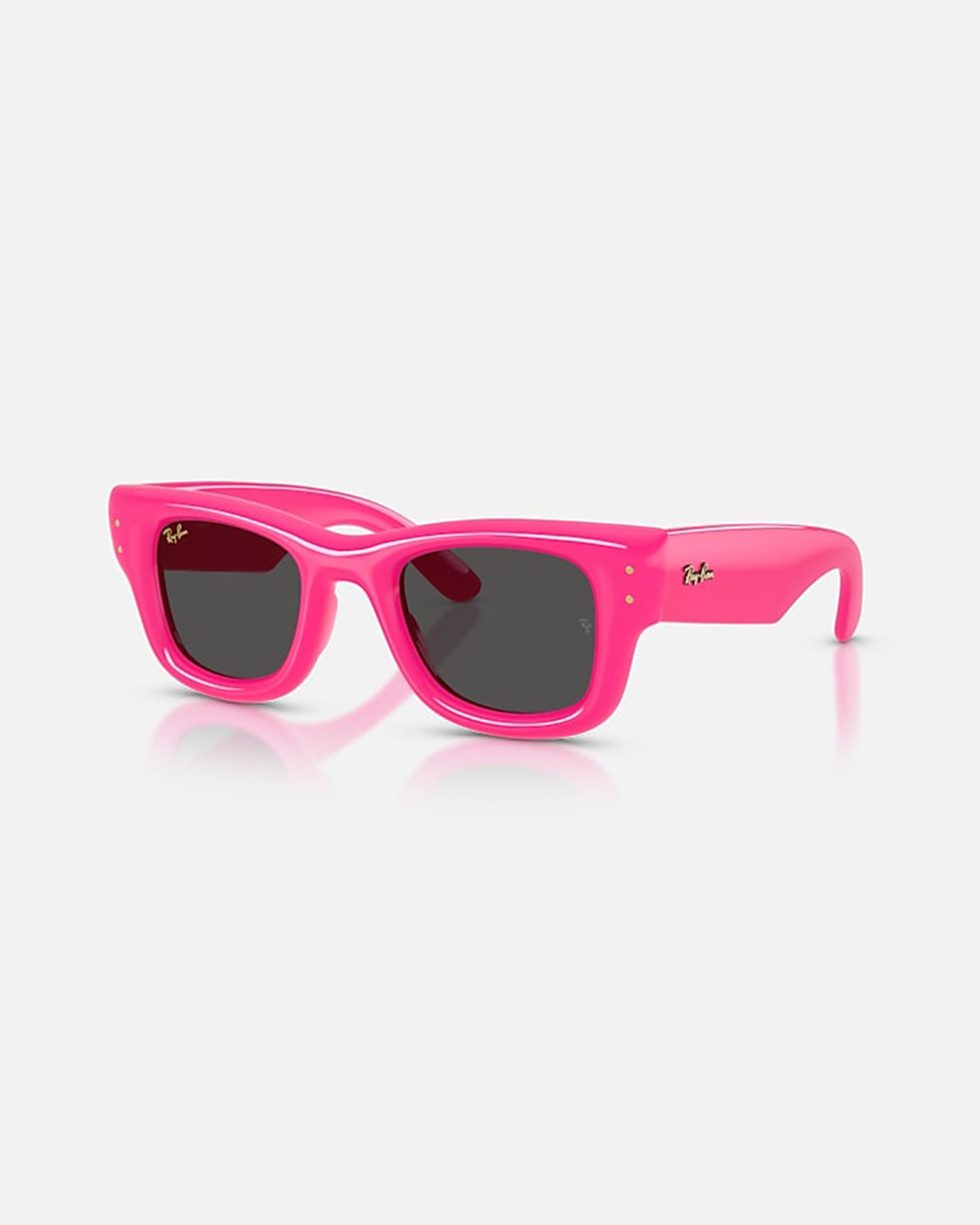 Ray-ban Wayfarer Puffer Sunglasses - Fucsia/Ultra Black