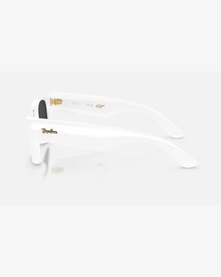 Ray-Ban Wayfarer Puffer Sunglasses - Polished White/Ultra Black
