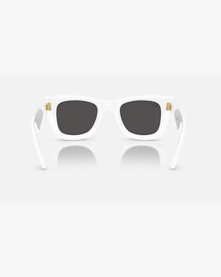 Ray-Ban Wayfarer Puffer Sunglasses - Polished White/Ultra Black