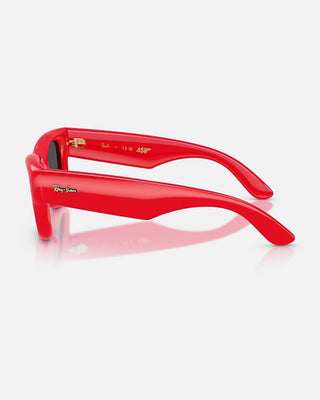 Ray-Ban Wayfarer Puffer Sunglasses - Polished Red/Ultra Black