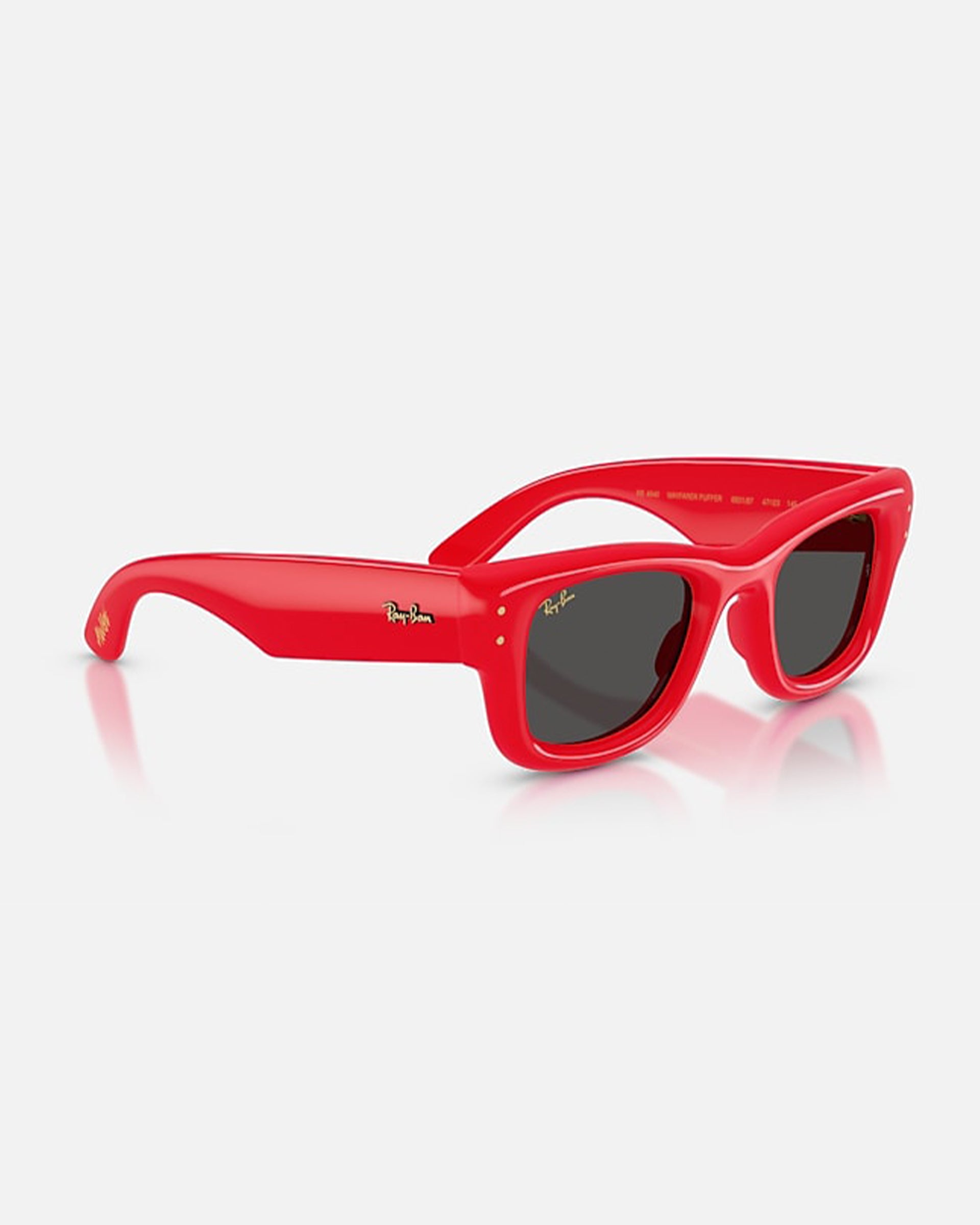 Wayfarer Puffer Sunglasses - Polished Red/Ultra Black – Jack's